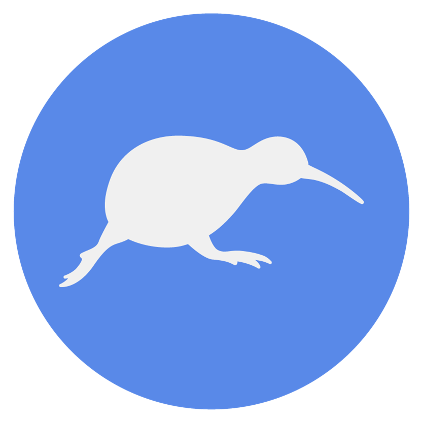 KIWI Vogel-Maskottchen